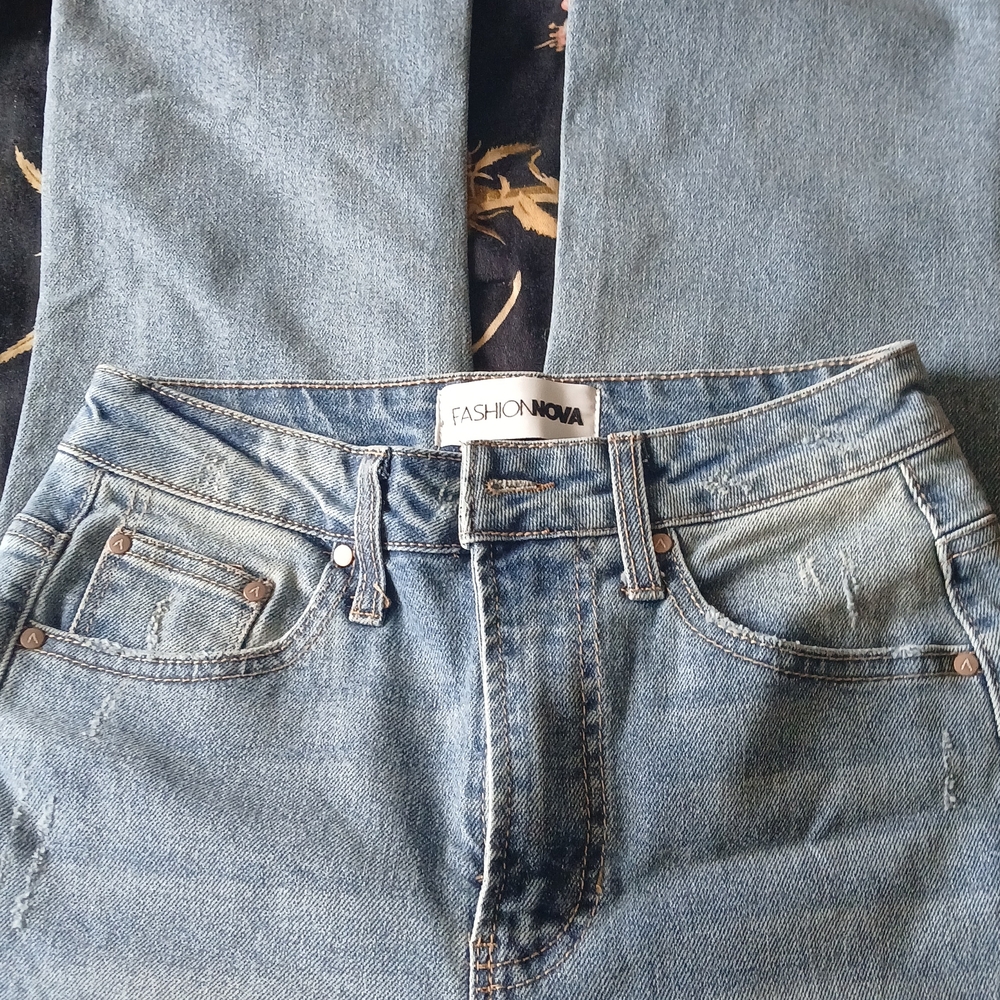 Fashion Nova Blue Denim Jeans